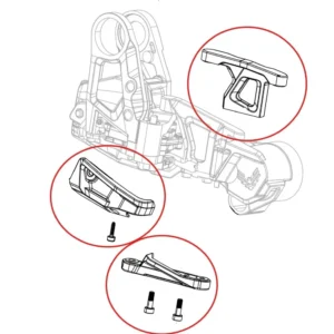 Zestaw osłony przerzutki SRAM GX T-Type Eagle AXS