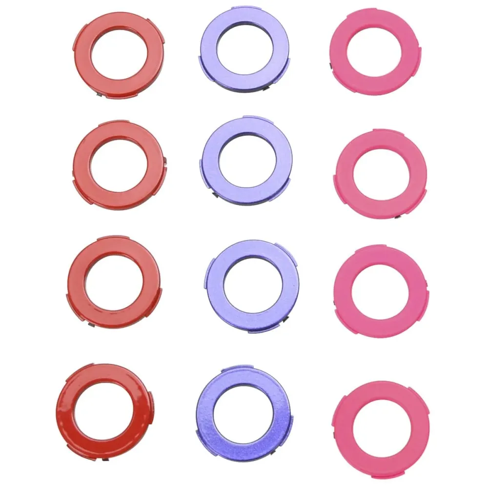 Zestaw 6 oczek MAGURA do strzemion 4-tłokowych Violet. Czerwony. Różowy