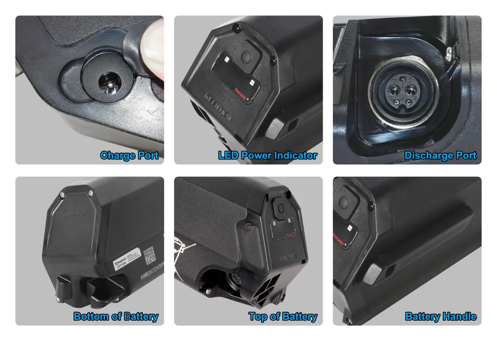 Akumulator 48 V 14,5 Ah QuietKat Ebike zamienny do modeli QuietKat RidgeRunner, Ripper, Apex Ranger Predator Rover Ambush