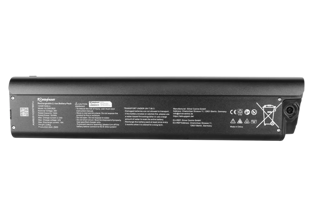 Akumulator 36 V 14 Ah / 504 Wh do Qwic Urban FN7, FN7 Lite, paska R1, RD9