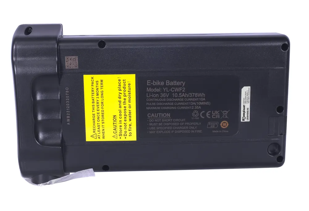 Akumulator do roweru elektrycznego VAYA 36 V 10,5 Ah 378 Wh do VAYA CB1VAYA MINIVAYA CLASSIC
