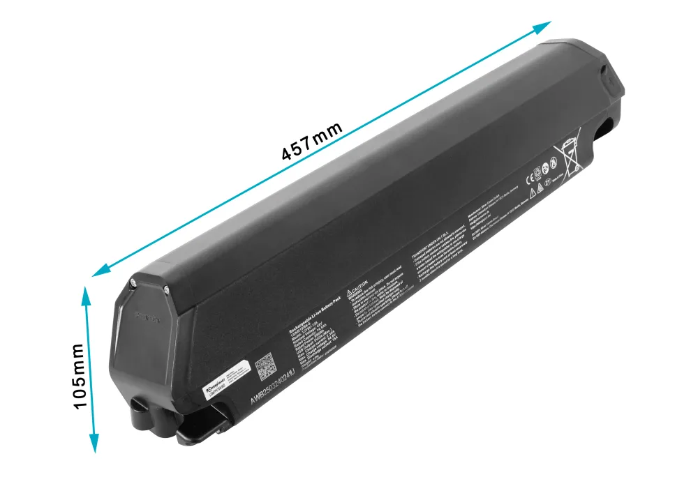 Akumulator zamienny Fitifito Ebike 48 V 14,5 Ah do modeli Fitifito CT28, CT28M, MT27.5, MT29, FT26 48 V od 2019 r.