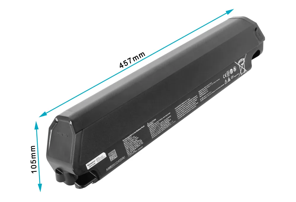 Akumulator zamienny Fitifito Ebike 48 V 14,5 Ah do modeli Fitifito CT28, CT28M, MT27.5, MT29, FT26 48 V od 2019 r.
