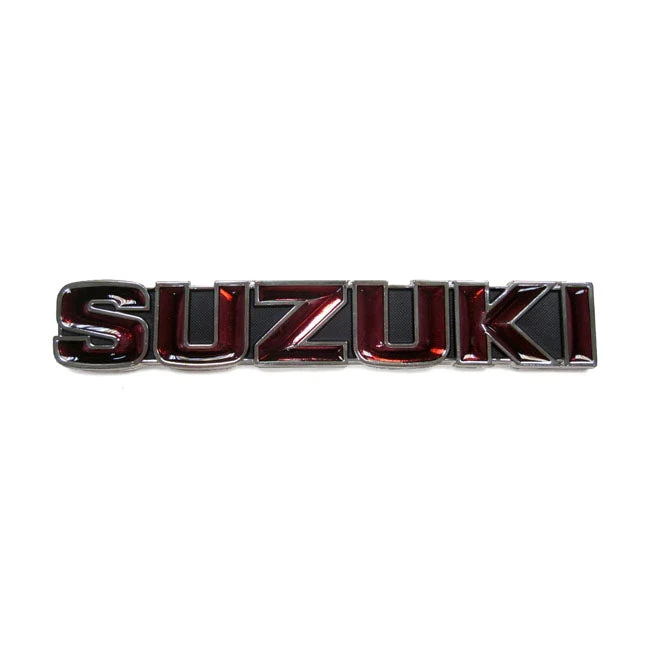 Emblemat zbiornika paliwa Suzuki GT czarny/czerwony