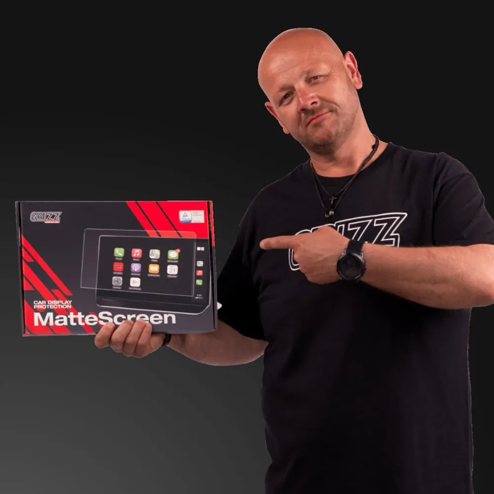 11w1 folie ochronne na konsolę środkową i deskę rozdzielczą - Audi A7 C8 (2018-2025) czarny matowy antyodciskowy