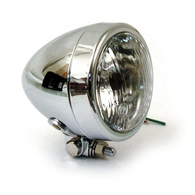 MCS 4-calowy dolny reflektor Bullet Chrome