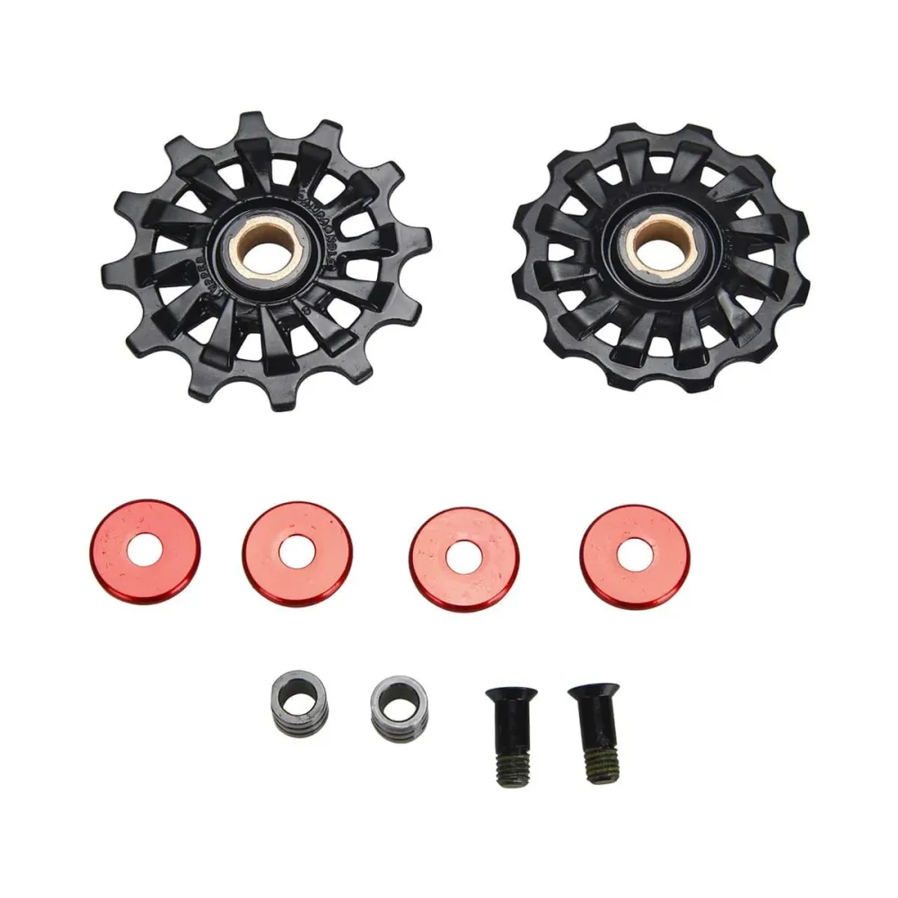 Zestaw kółek i śrub przerzutki CAMPAGNOLO SUPER RECORD 12v #RD-SR612