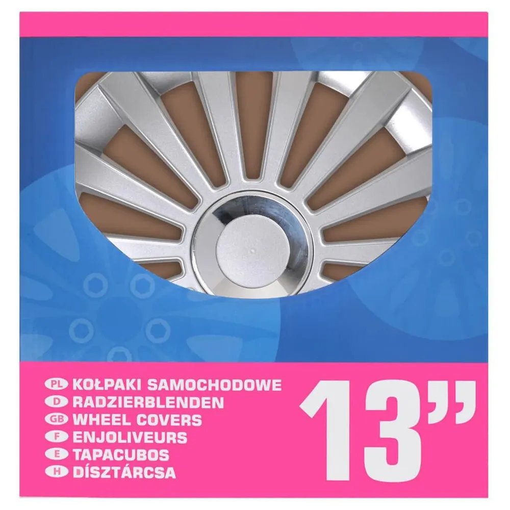 ProPlus Kołpaki Meridian, srebrne, 13", 4 szt.