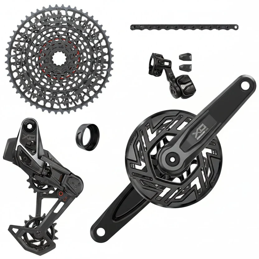 SRAM X0 EAGLE E-MTB BOSCH ISIS AXS T-TYPE 36 zębów CLIP-ON 10/52 Pakiet