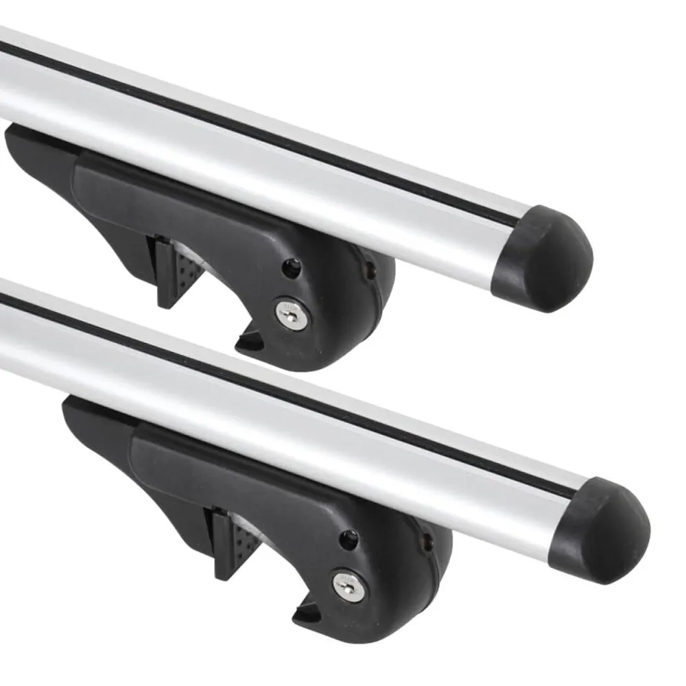 Menabo 2-częściowy zestaw bagażników bazowych, aluminium, 90 kg