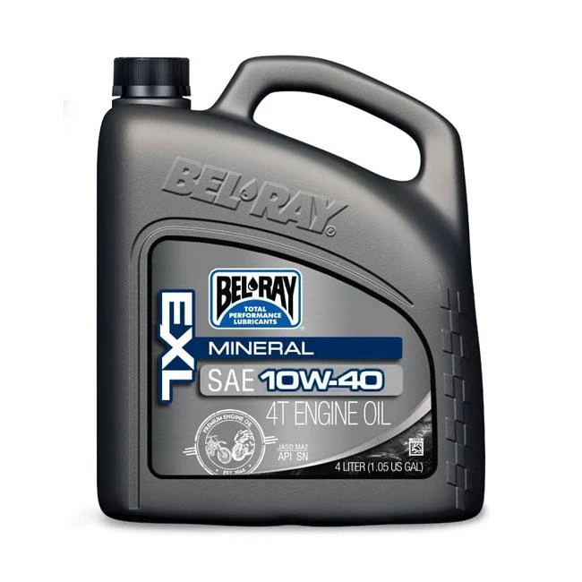 Bel-Ray EXL Mineral 4T Motor Oil 10W-40 4L
