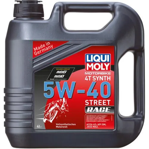 Liqui Moly Olej silnikowy Synthetic 4T 5W-40 Street Race 1L
