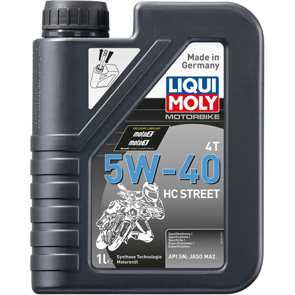 Liqui Moly Olej silnikowy Synthetic 4T 5W-40 HC Street 1L