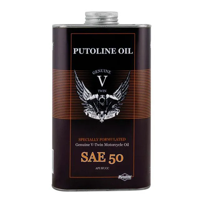 Putoline Oryginalny olej silnikowy V-Twin Mineral SAE 50 1L