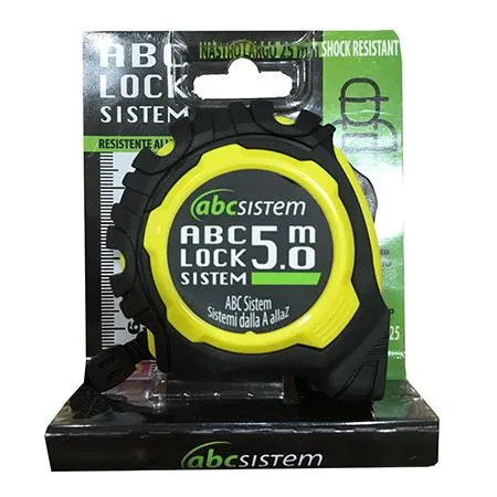 Taśma miernicza ABC Lock System 5 metrów ABC SYSTEM