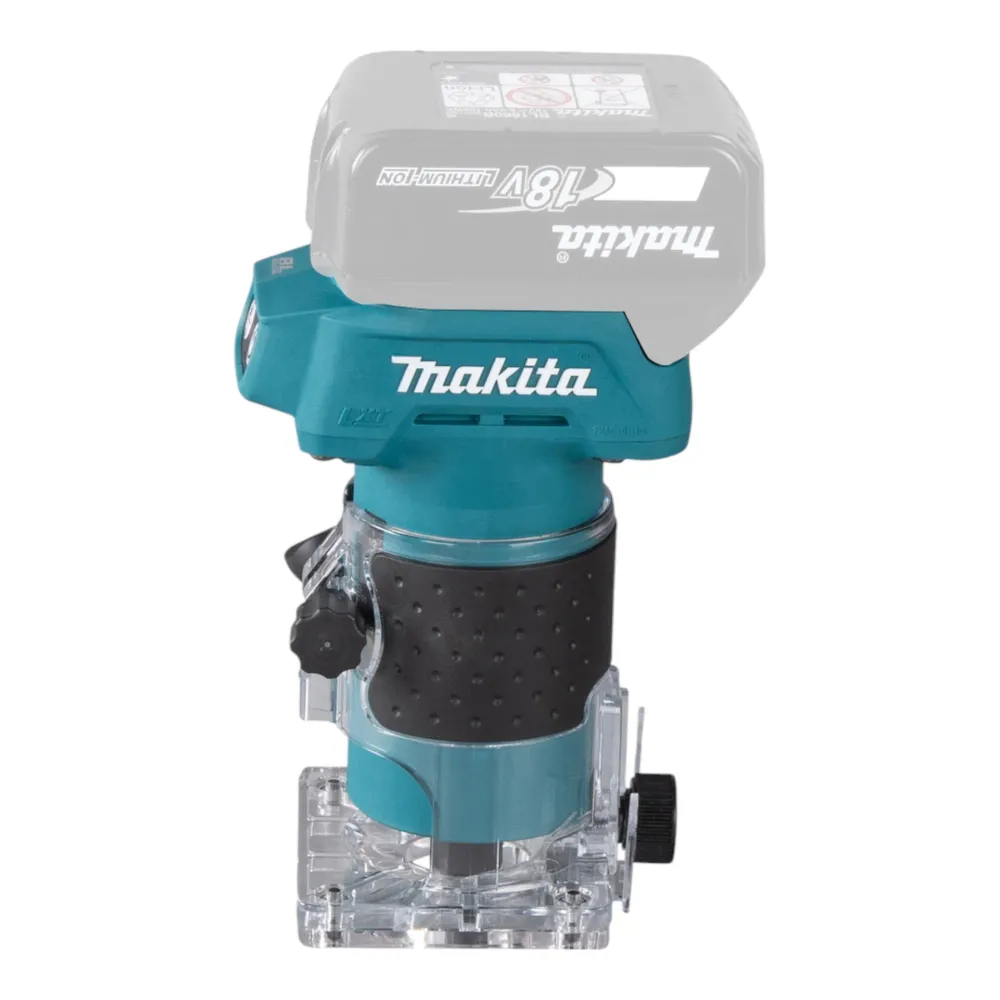 Akumulatorowa frezarka górnowrzecionowa Makita DRT 52 RF1 18 V 6 mm bezszczotkowa + 1x akumulator 3,0 Ah + ładowarka