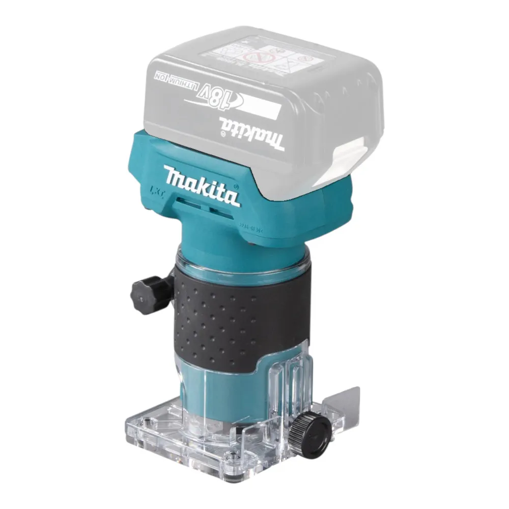 Akumulatorowa frezarka górnowrzecionowa Makita DRT 52 RG1 18 V 6 mm bezszczotkowa + 1x akumulator 6,0 Ah + ładowarka