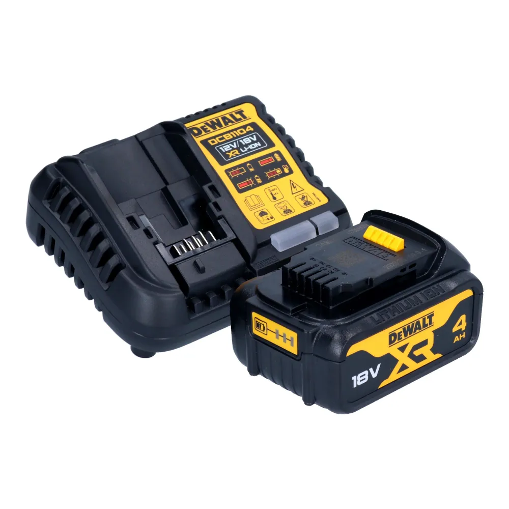 Akumulatorowa pilarka do przycinania DeWalt DCMPS 520 M1 18 V 20 cm bezszczotkowa + 1x akumulator 4,0 Ah + ładowarka