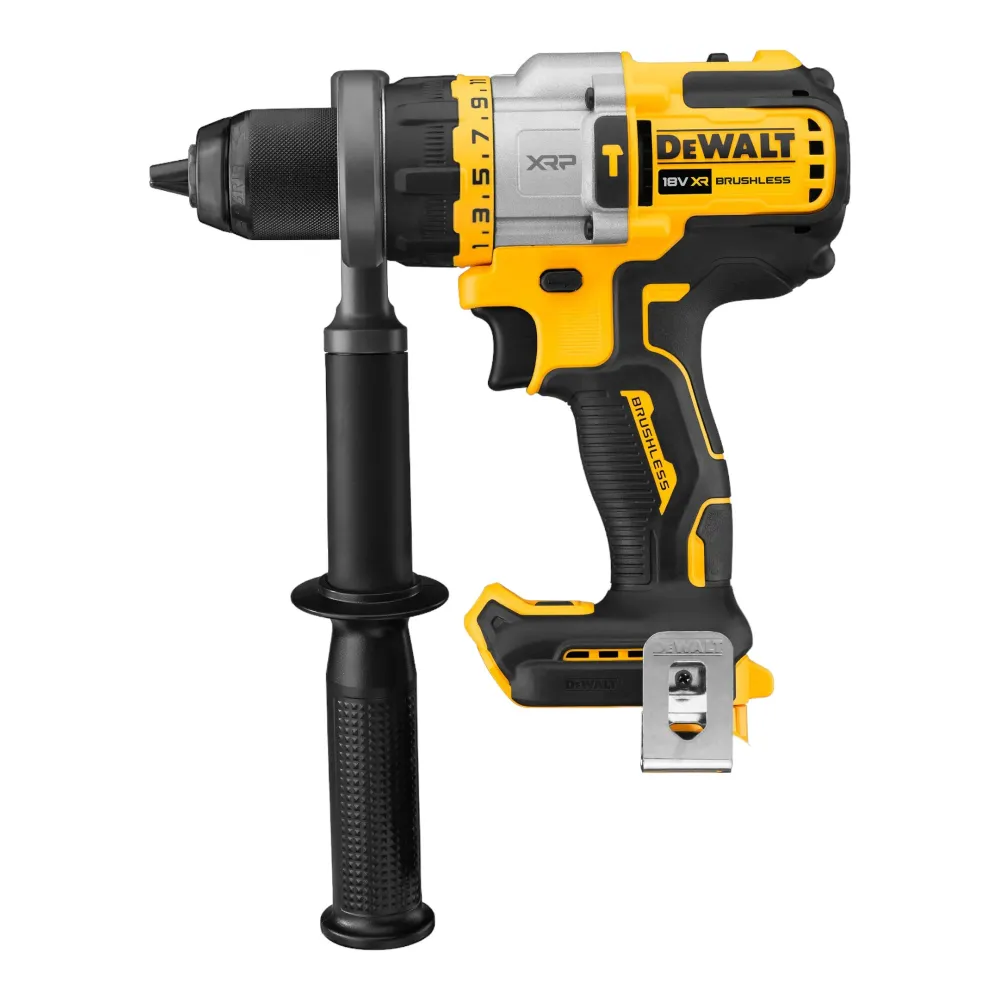 Akumulatorowa wiertarko-wkrętarka udarowa DeWalt DCD 999 H2 18 V 95 Nm bezszczotkowa + 2x akumulator Powerstack 5,0 Ah + ł...