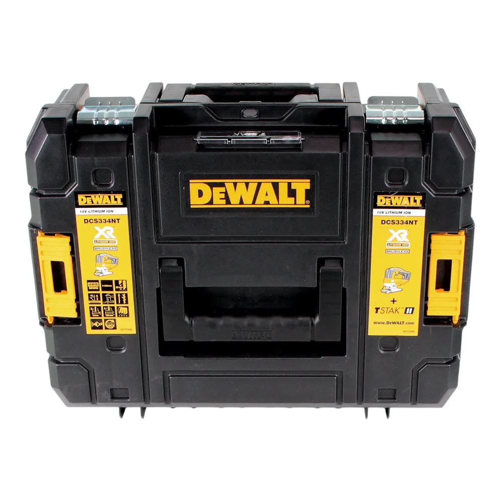 Akumulatorowa wyrzynarka wahadłowa DeWalt DCS 334 NT 18V Brushless Solo + TSTAK - bez akumulatora, bez ładowarki