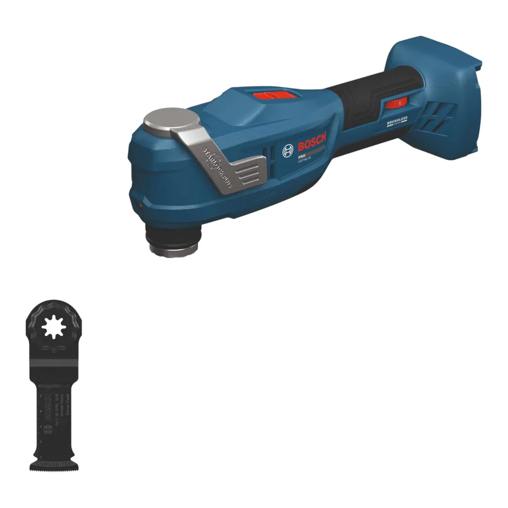 Akumulatorowe narzędzie wielofunkcyjne Bosch GOP 18V-30 18 V Starlock Plus Brushless ( 06018G3000 ) Solo - bez akumulatora...