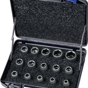 Zestaw kluczy nasadowych ASW 720 KS 15 OL 15-częściowy 1/2 ″ ( 4000820988 )