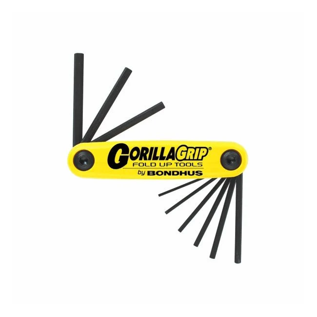 Bondhus Składany klucz imbusowy/szóstkowy Gorilla Grip rozmiary USA