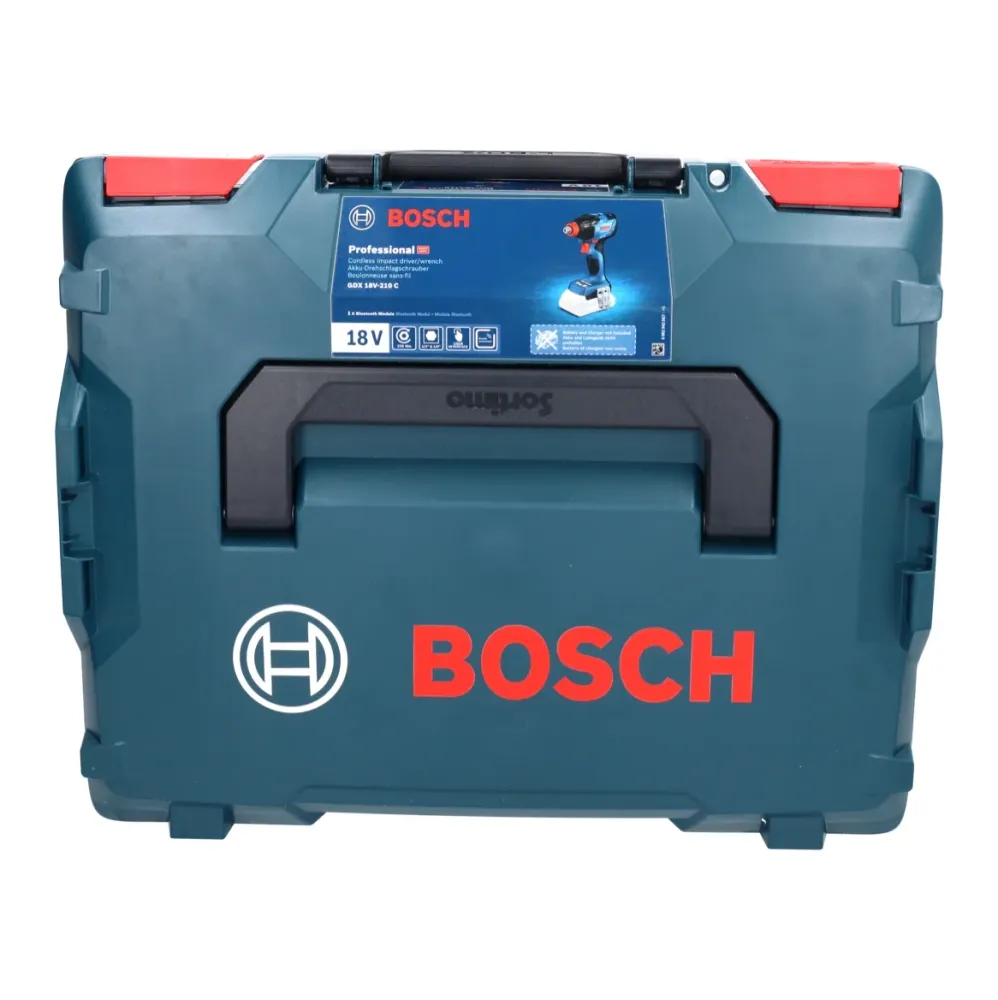 Bosch GDX 18V-210 C Profesjonalny akumulatorowy klucz udarowy 18 V 210 Nm bezszczotkowy + 1x akumulator ProCORE 4,0 Ah + m...