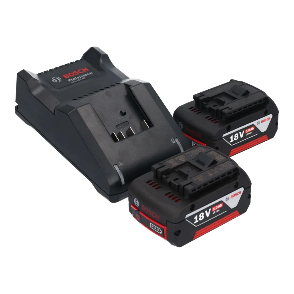 Bosch GKM 18V-50 Professional akumulatorowa pilarka tarczowa do metalu 18 V 136 mm bezszczotkowa + 2x akumulator 5,0 Ah +...