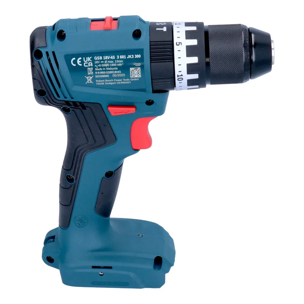 Bosch GSB 18V-45 Profesjonalna akumulatorowa wiertarko-wkrętarka udarowa 18 V 45 Nm bezszczotkowa + 1x akumulator 2,0 Ah -...
