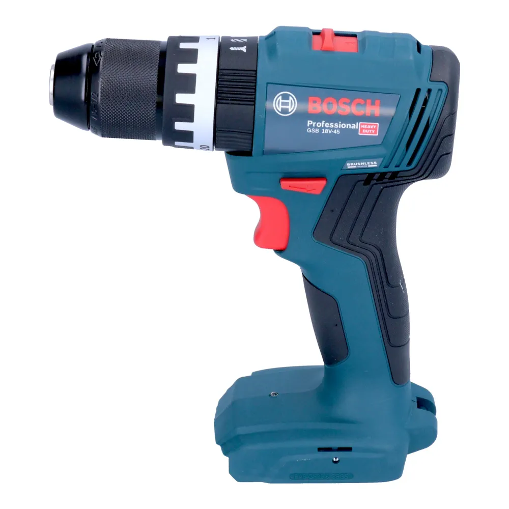 Bosch GSB 18V-45 Profesjonalna akumulatorowa wiertarko-wkrętarka udarowa 18 V 45 Nm bezszczotkowa + 1x akumulator 5,0 Ah -...