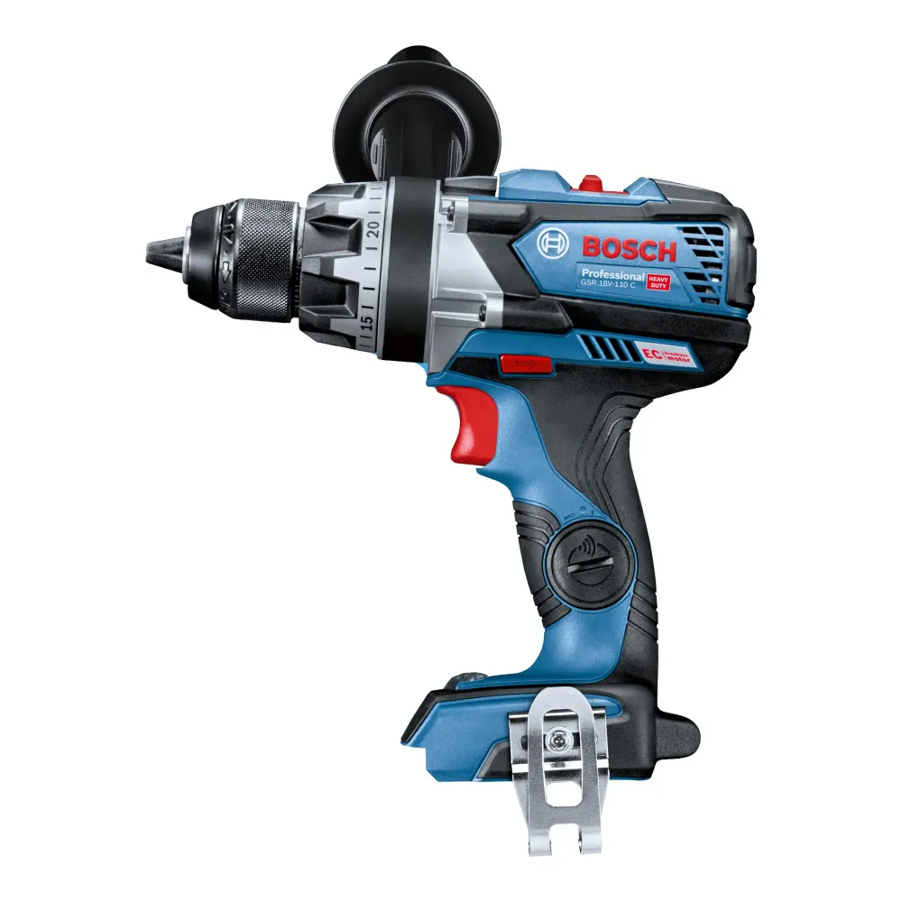 Bosch GSR 18V-110 C akumulatorowa wiertarko-wkrętarka 18V 110Nm bezszczotkowa Solo ( 06019G0108 ) - bez akumulatora, bez ł...