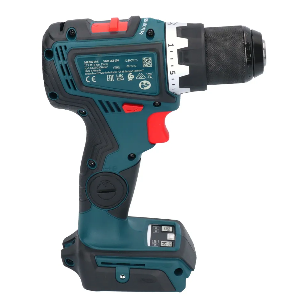 Bosch GSR 18V-90 C Profesjonalna akumulatorowa wiertarko-wkrętarka 18 V 64 Nm bezszczotkowa + 1x akumulator 2,0 Ah - bez ł...