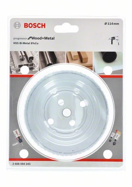 BOSCH Pił otwornica Ø 114 mm Głębokość cięcia 40 mm ( 8000342566 )