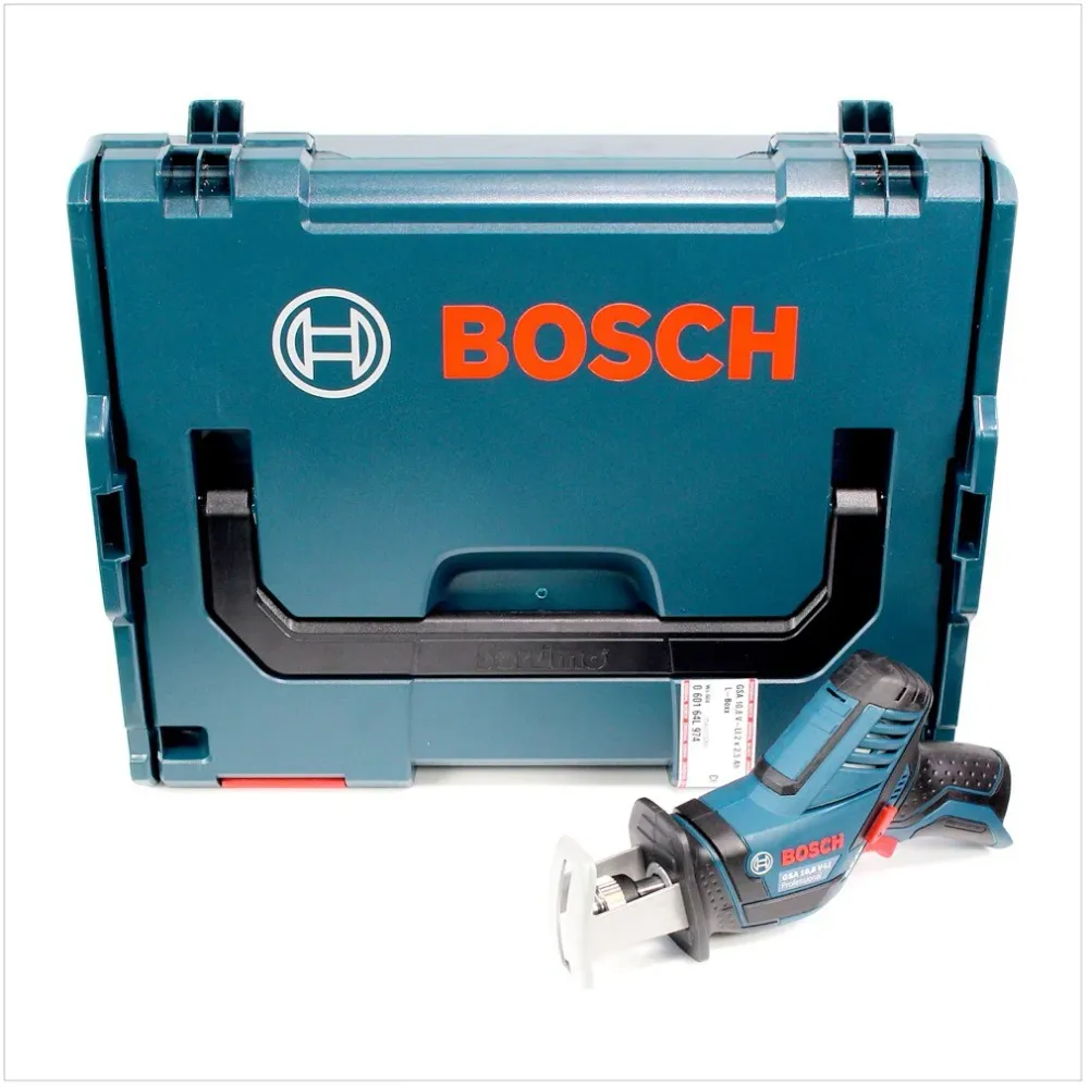 Akumulatorowa pilarka szablasta Bosch GSA 10,8 V-LI 10,8 V Solo + L-Boxx ( 060164L905 ) - bez akumulatora i ładowarki Bosc...