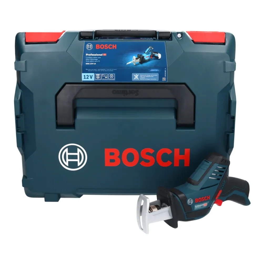 Akumulatorowa pilarka szablasta Bosch GSA 12V-14 Professional 12 V ( 060164L905 ) + L-Boxx - bez akumulatora, bez ładowark...