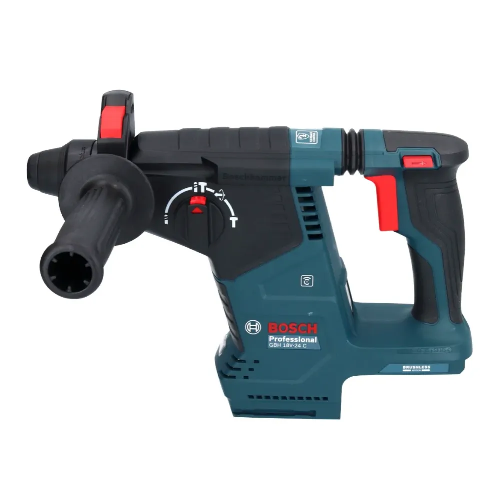 Bosch GBH 18V-24 C Profesjonalna akumulatorowa wiertarko-wkrętarka udarowa 18 V 2,4 J bezszczotkowa SDS plus ( 0611923002...
