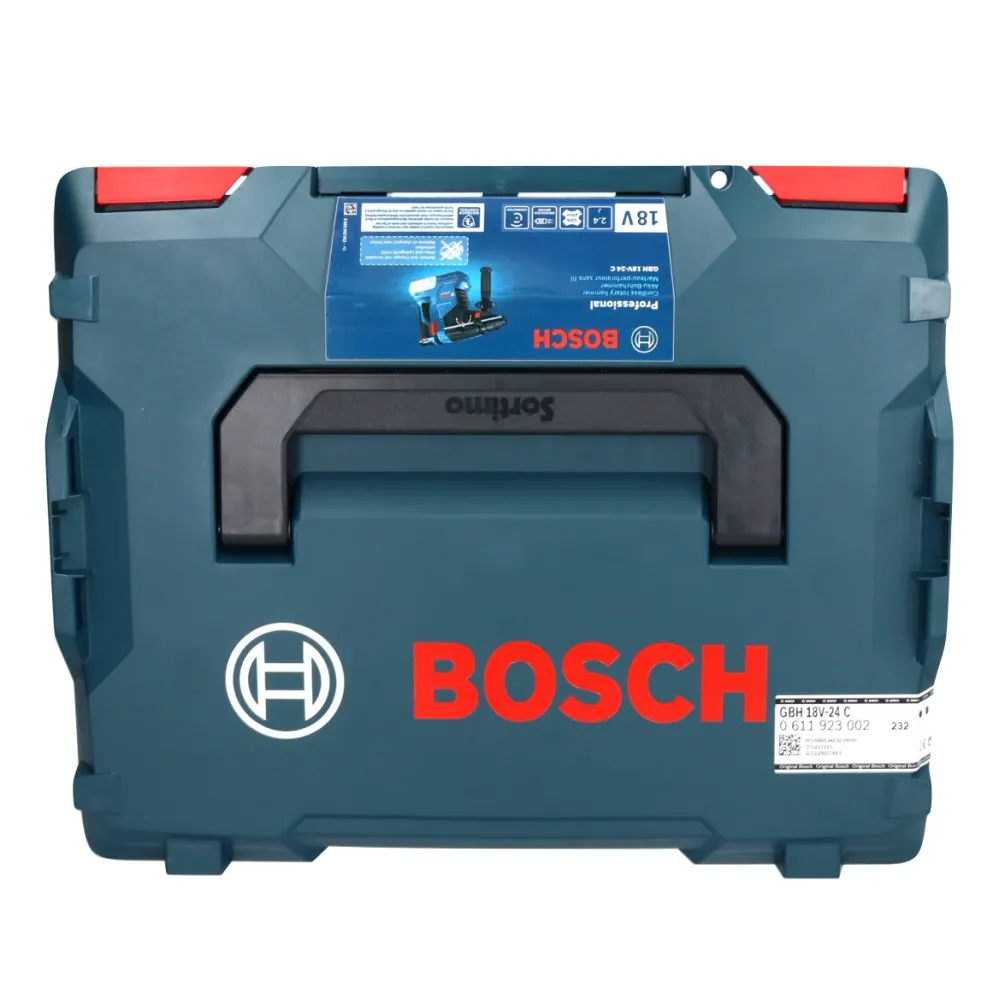 Bosch GBH 18V-24 C Profesjonalna akumulatorowa wiertarko-wkrętarka udarowa 18 V 2,4 J bezszczotkowa SDS plus ( 0611923002...