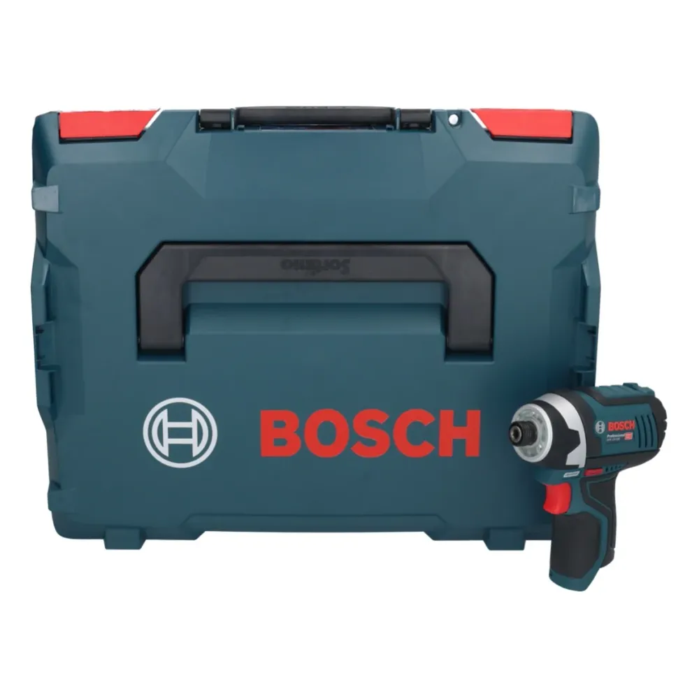 Bosch GDR 12V-105 Profesjonalny akumulatorowy klucz udarowy 12 V 105 Nm 1/4" + L-Boxx ( 06019A6906 ) - bez akumulatora, be...
