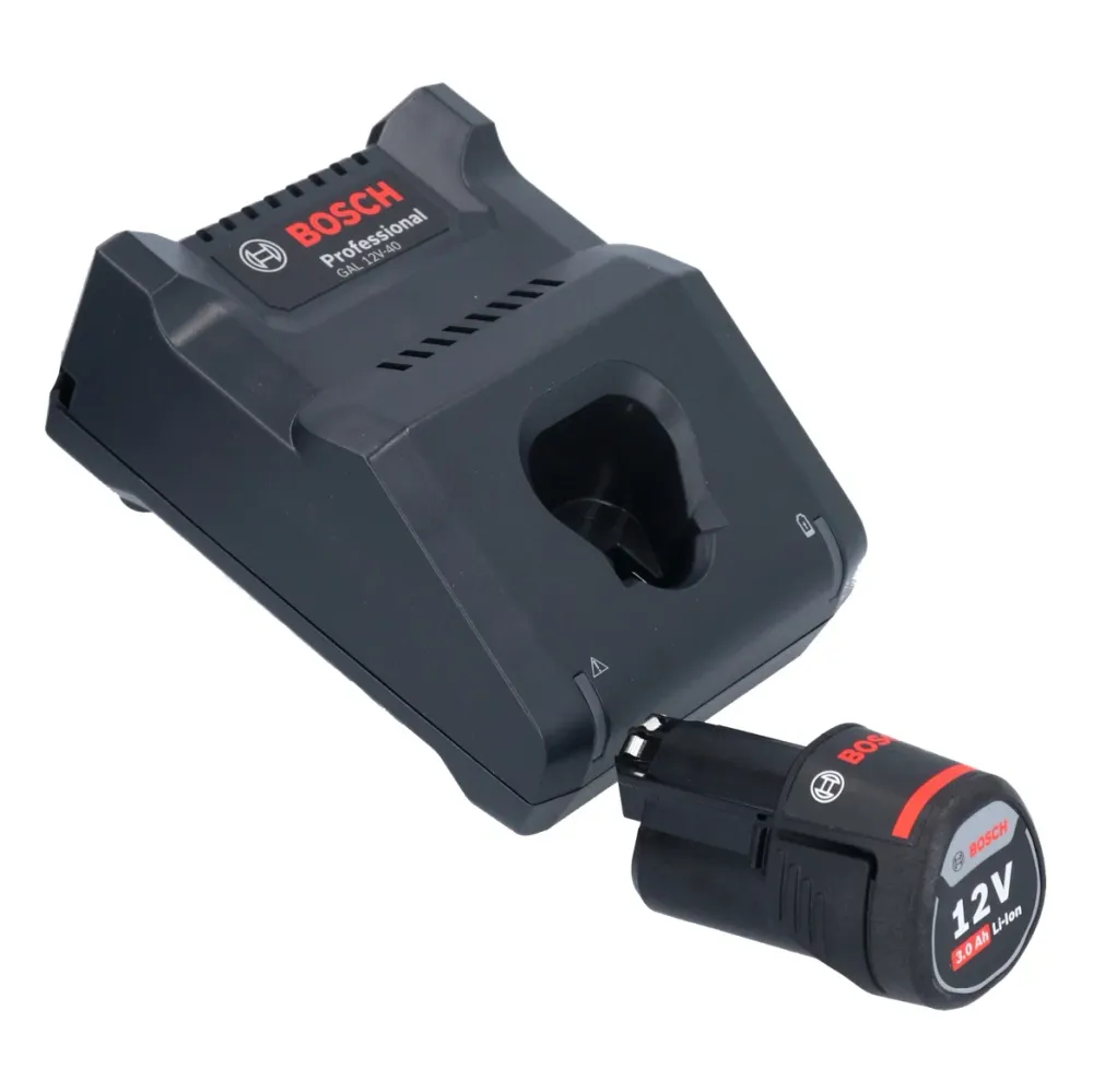 Bosch GDR 12V-110 Profesjonalny akumulatorowy klucz udarowy 12 V 110 Nm 1/4" bezszczotkowy + 1x akumulator 3,0 Ah + ładowa...
