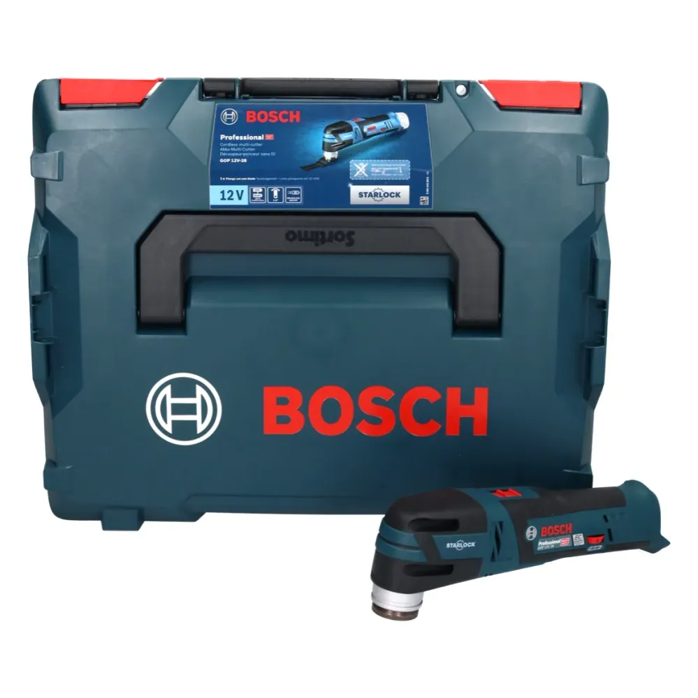 Bosch GOP 12V-28 Professional akumulatorowa przecinarka wielofunkcyjna 12 V bezszczotkowa ( 06018B5002 ) + L-Boxx - bez ak...