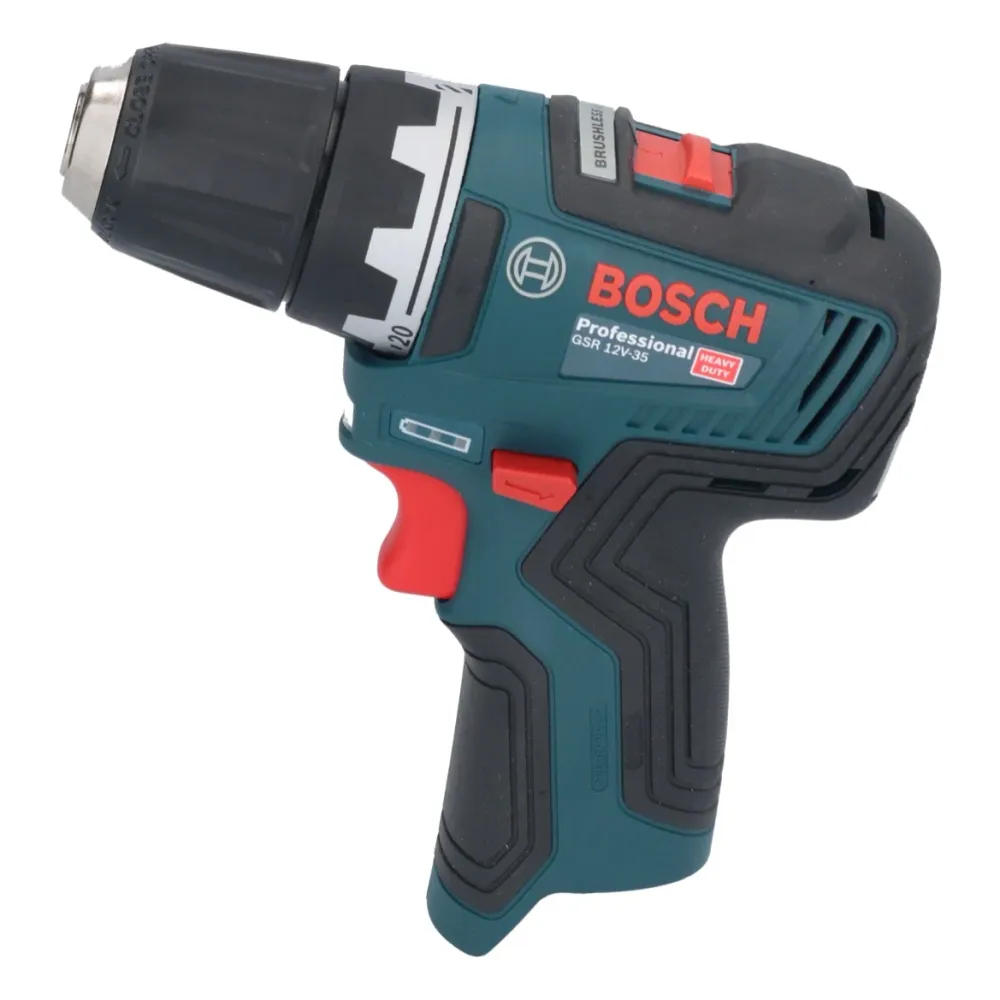 Bosch GSR 12V-35 Profesjonalna akumulatorowa wiertarko-wkrętarka 12 V 35 Nm bezszczotkowa ( 06019H8001 ) + L-Boxx - bez ak...