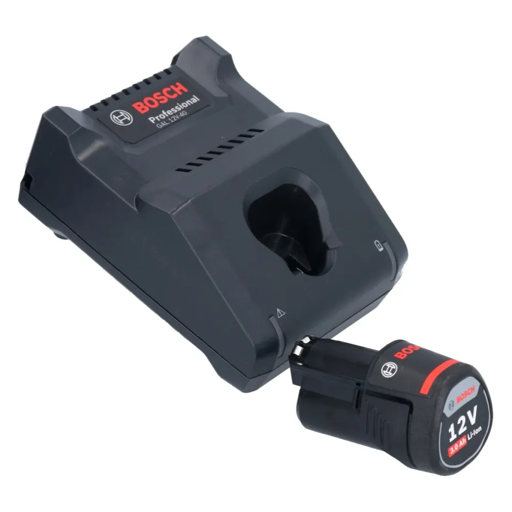 Bosch GSR 12V-35 Profesjonalna akumulatorowa wiertarko-wkrętarka 12 V 35 Nm bezszczotkowa + 1x akumulator 3,0 Ah + ładowar...