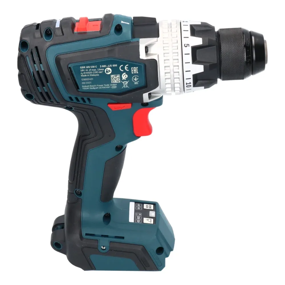 Bosch GSR 18V-150 C Profesjonalna akumulatorowa wiertarko-wkrętarka 18 V 150 Nm ( 06019J5002 ) Biturbo Brushless + L-Boxx...