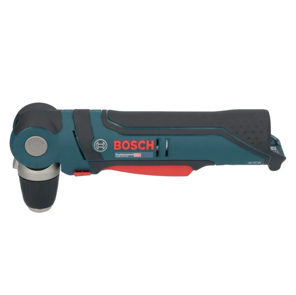 Bosch Professional GWB 12V-10 akumulatorowa wiertarka kątowa 12 V + 2x akumulator 6,0 Ah + ładowarka + L-Boxx