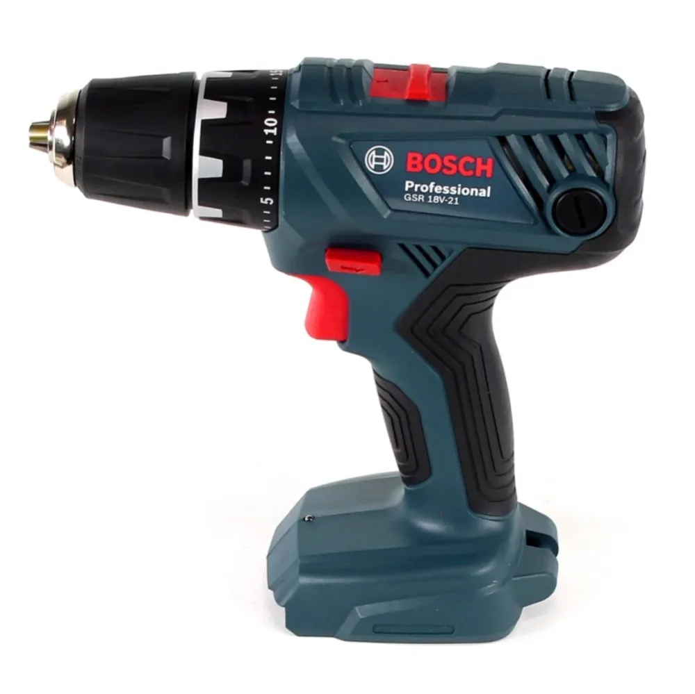 Wiertarko-wkrętarka akumulatorowa Bosch Professional GSR 18V-21 18V 55Nm + 1x akumulator 5.0Ah + L-Boxx - bez ładowarki