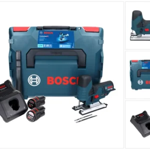 Wyrzynarka akumulatorowa Bosch GST 12V-70 Professional 12 V + 2x akumulator 3,0 Ah + ładowarka + L-Boxx Bosch Professional