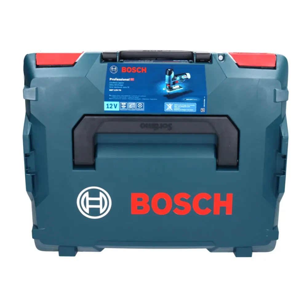 Wyrzynarka akumulatorowa Bosch GST 12V-70 Professional 12 V + 1x akumulator 6,0 Ah + L-Boxx - bez ładowarki Bosch Professi...