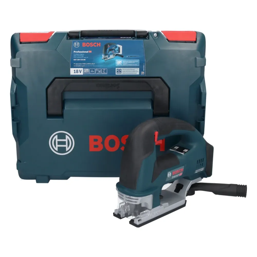 Wyrzynarka akumulatorowa Bosch GST 18V-155 BC 18 V 155 mm ( 06015B1000 ) bezszczotkowa + L-Boxx - bez akumulatora, bez ład...