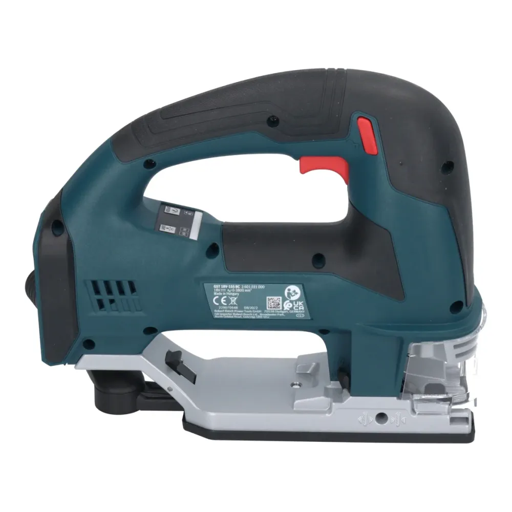Wyrzynarka akumulatorowa Bosch GST 18V-155 BC 18 V 155 mm ( 06015B1000 ) bezszczotkowa + L-Boxx - bez akumulatora, bez ład...